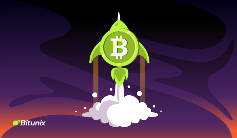 حجم معاملات بیت کوین (BTC) در صرافی بیت‌یونیکس