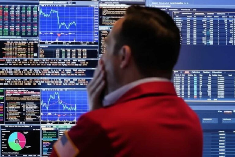 سقوط شدید بورس‌های آمریکا پس از تهدید ترامپ به افزایش تعرفه‌های چین