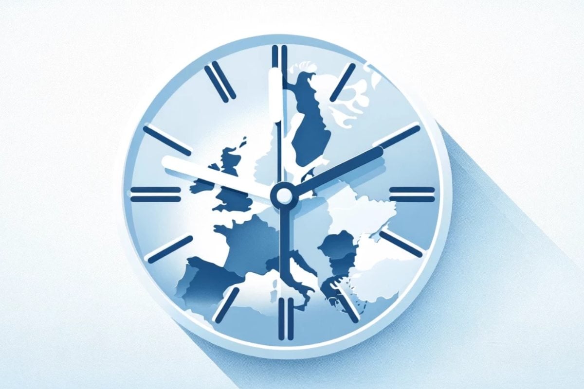 ر شب ۲۵ تا ۲۶ اکتبر ۲۰۲۵، اروپا ساعتهای خود را از CEST به CET تغییر میدهد و ساعتها یک ساعت عقب میروند. ا