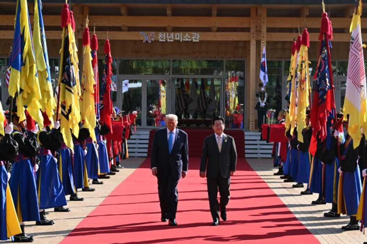 ترامپ در شام کاری با حضور لی جائهمیونگ (Lee Jae Myung)، رئیسجمهور کرهجنوبی، گفت: «ما به توافق رسیدیم و آن را تقریباً نهایی کردیم.»