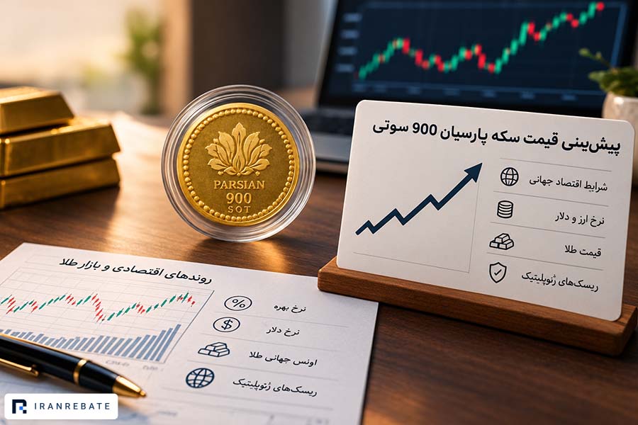 پیش بینی قیمت سکه 900 سوت پارسیان