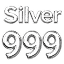 گرم نقره 999 عیار