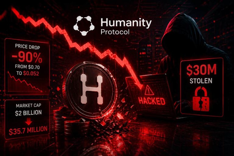 ریزش سنگین توکن H پس از هک ۳۰ میلیون دلاری