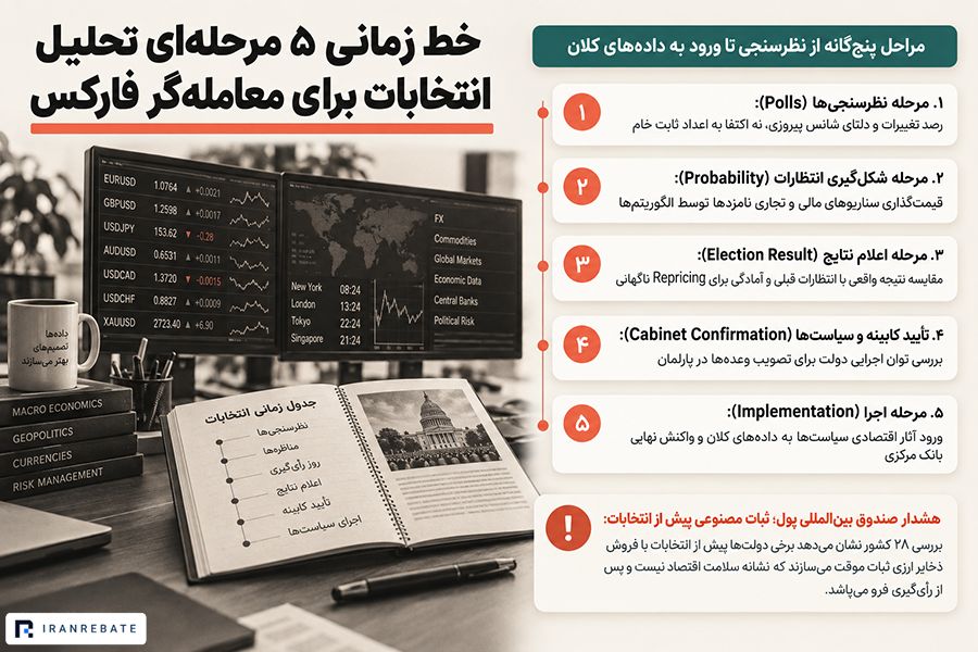 معامله‌گر فارکس انتخابات را چگونه تحلیل کند؟